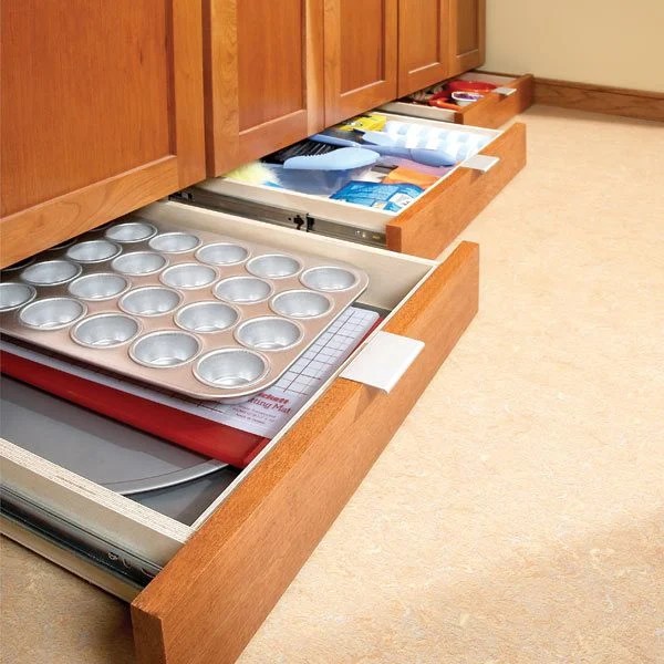 Is it also stiff and painful? How to Build Under-Cabinet Drawers & Increase Kitchen