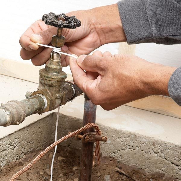 If the smell is strong, leave the house and call from a cell phone or neighbor's house. How to Repack a Stem Seal on a Street Valve | The Family Handyman