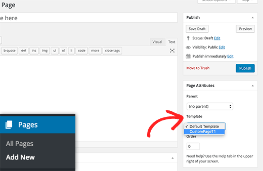Start by opening a simple text editor like notepad (you can also use any . How to Create a Custom Page in WordPress
