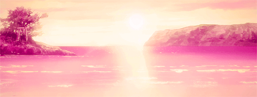 Discover and share featured beach background gifs on gfycat. Anime Scene Pink Sea Anime 175978754002202 By Ai Sama