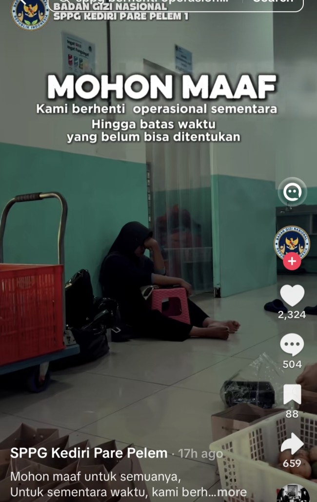 Ramai Unggahan SPPG Tutup di Medsos, Program MBG Dihentikan?