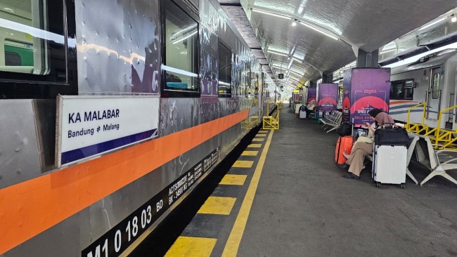 Penumpang Kereta di Stasiun Malang Naik 24 Persen Selama Libur Sekolah, Hampir 74 Ribu Orang