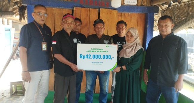 Gandeng Sedulur Pejuang Rupiah, BPJS Ketenagakerjaan Lindungi Sopir dan Driver di Kediri
