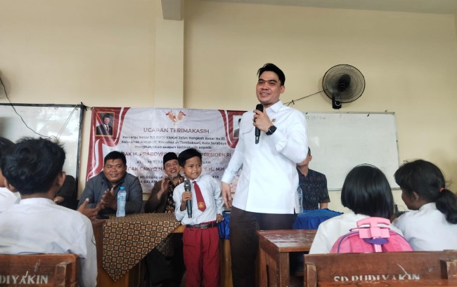 Pastikan Ruang Belajar Layak, Cahyo DPRD Jatim Kawal Revitalisasi Sekolah di Surabaya