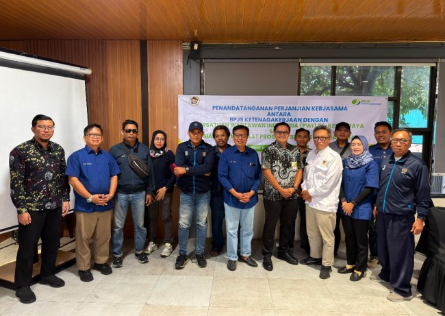 BPJS Ketenagakerjaan Kediri-PWI Kediri Raya Bersinergi Hadirkan Perlindungan bagi Insan Pers