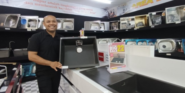 Super Sale Teka di Graha Bangunan Blitar, Bak Cuci Piring Tegranite Premium Diskon hingga 22 Persen