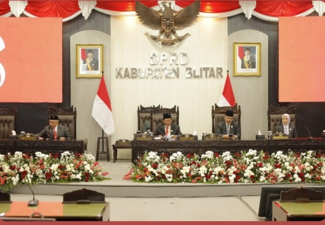 Simak Pidato Presiden, DPRD Kabupaten Blitar: Pembangunan Harus Berpihak kepada Rakyat