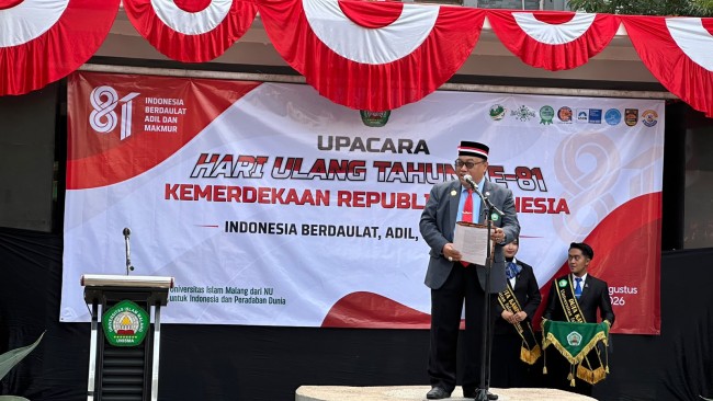 HUT ke-81 RI Jadi Momentum Unisma Meneguhkan Kemandirian dan Target Internasionalisasi