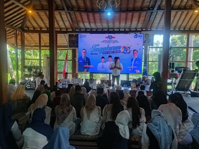 Milad Serentak di Seluruh Indonesia, PAN Jember Rayakan Bersama Anak Yatim 
