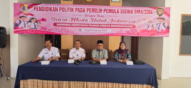Jadi Penentu Bangsa, Bakesbangpol Ajak Pemilih Pemula Jadi Smart Digital Citizen