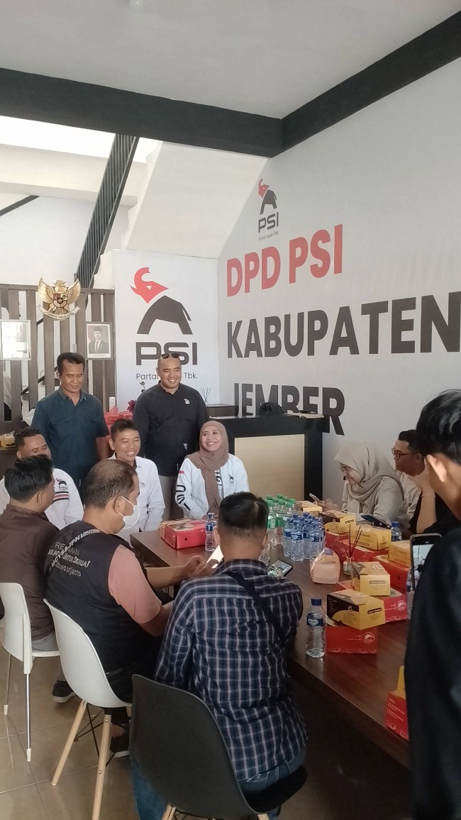 DPD PSI Jember Jadikan Kantornya Rumah Bersama dan Rumah Aspirasi