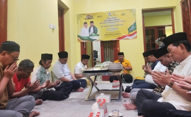 Tasyakuran Hasil Muktamar NU, Golkar Jatim Dorong Kolaborasi PBNU-Pemerintah