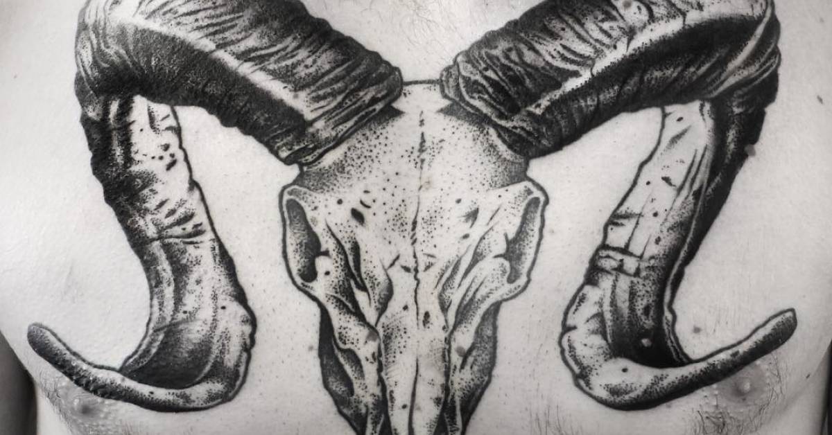 Ram Skull Tattoos | Tattoofilter 628_x_1200_jpg