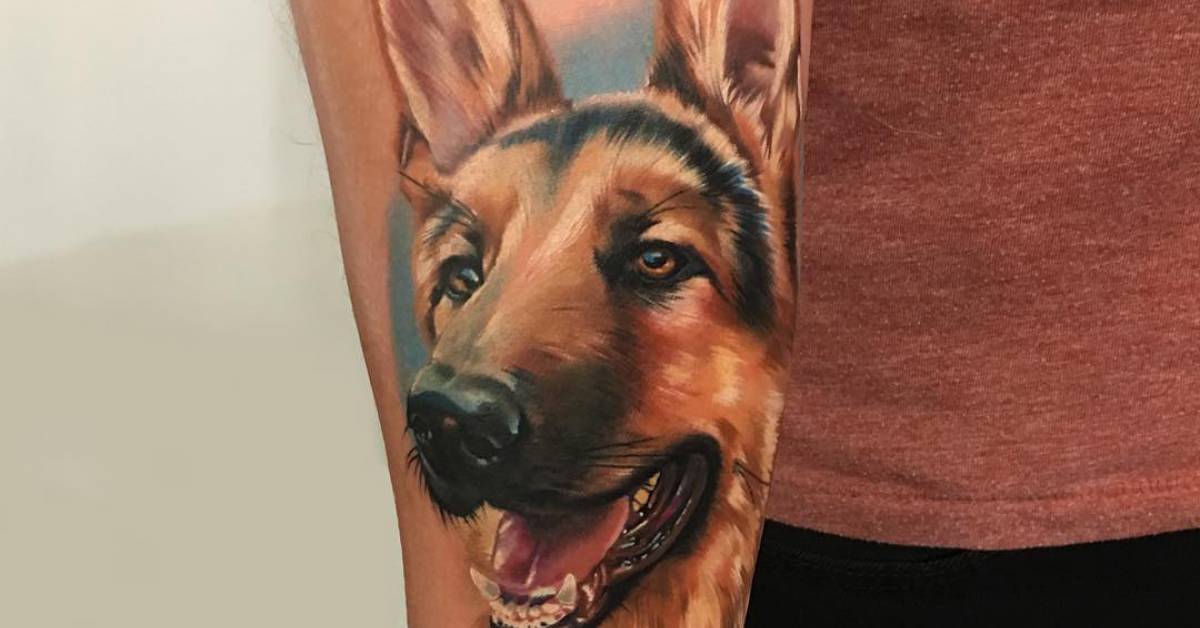 German Shepherd Tattoos | Tattoofilter 628_x_1200_jpg