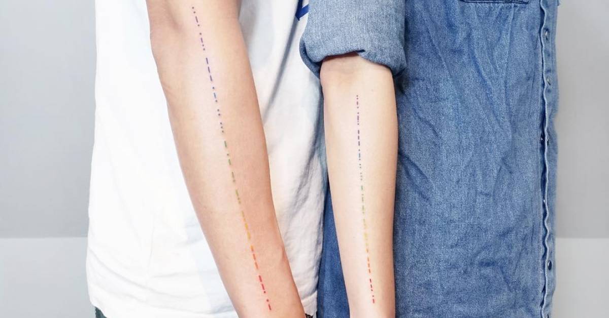Morse Code Tattoos | Tattoofilter 628_x_1200_jpg