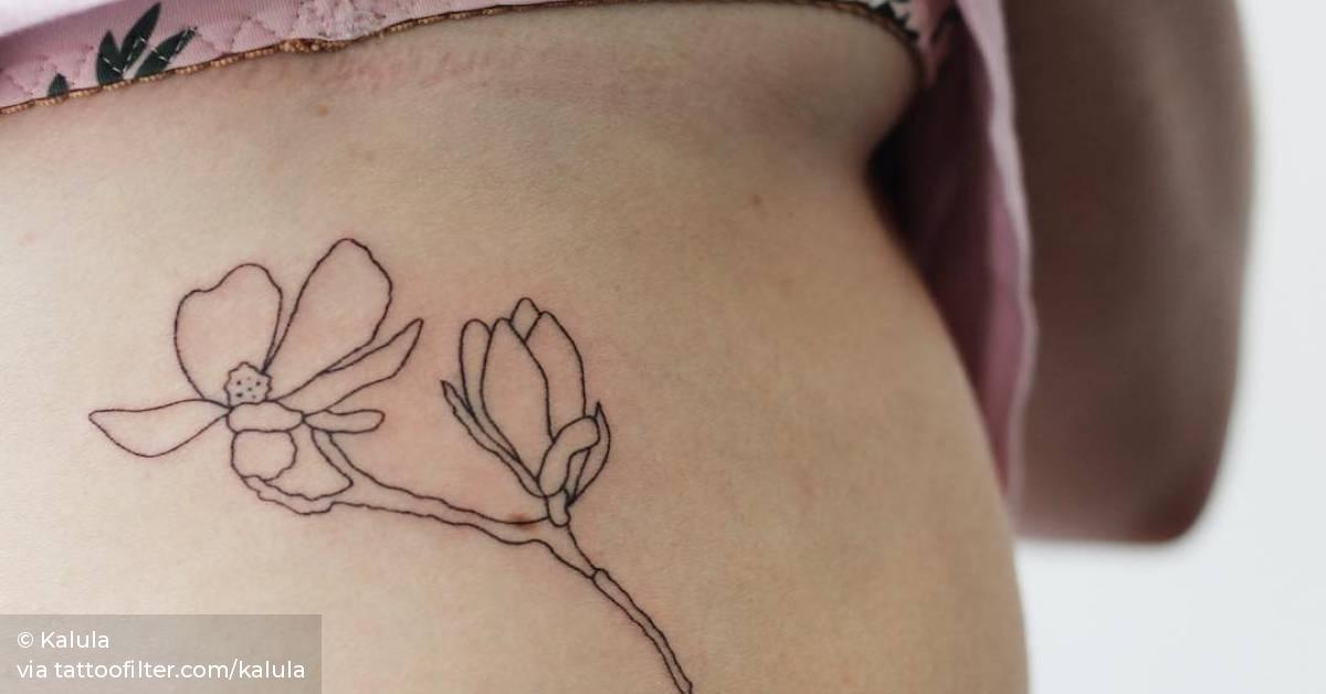 Minimal Line Work Magnolia For Fran. 628_x_1200_jpg