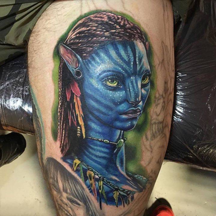 Realistic Avatar Tattoo On The Scottish Tattoo 720_x_720_jpg