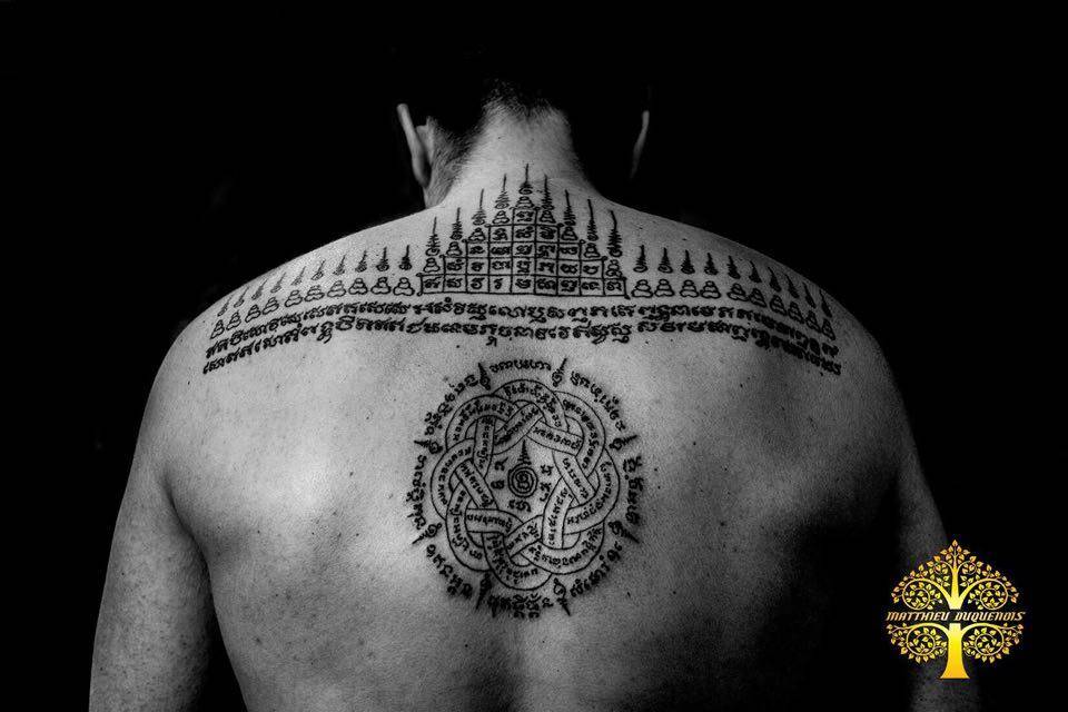 Sak Yant Style Back Pieces.