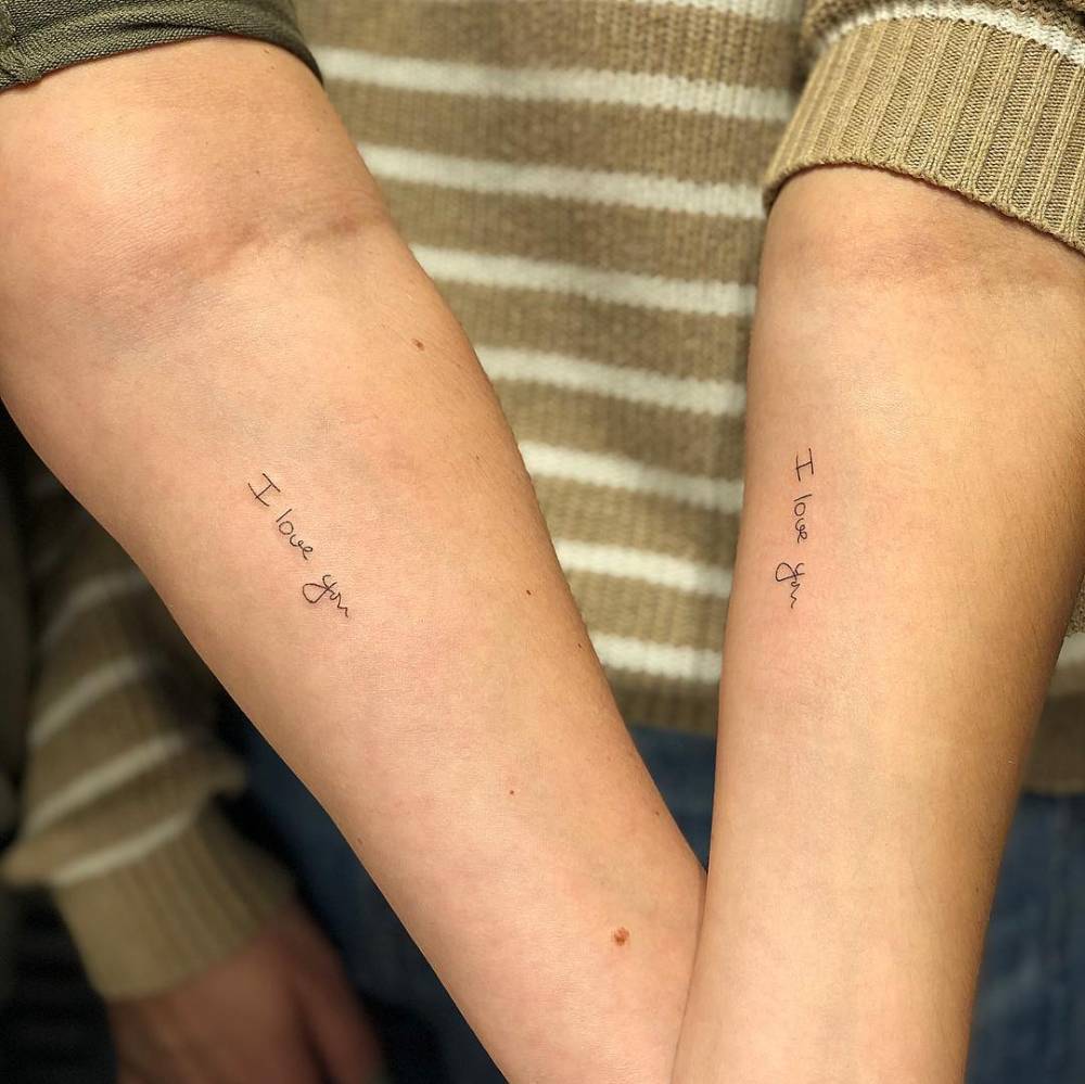 Dad's Handwritten “I Love You” Matching Tattoo. 999_x_1000_jpg