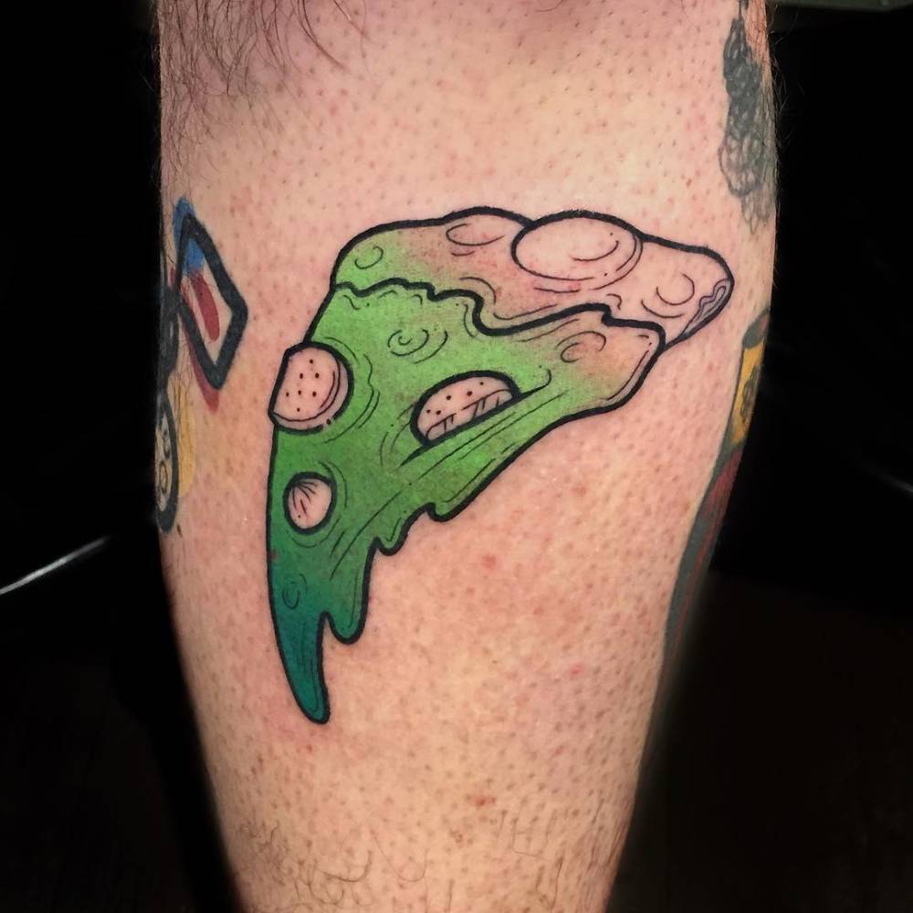 Psychedelic Pizza Slice Tattoo. 1000_x_1000_jpg