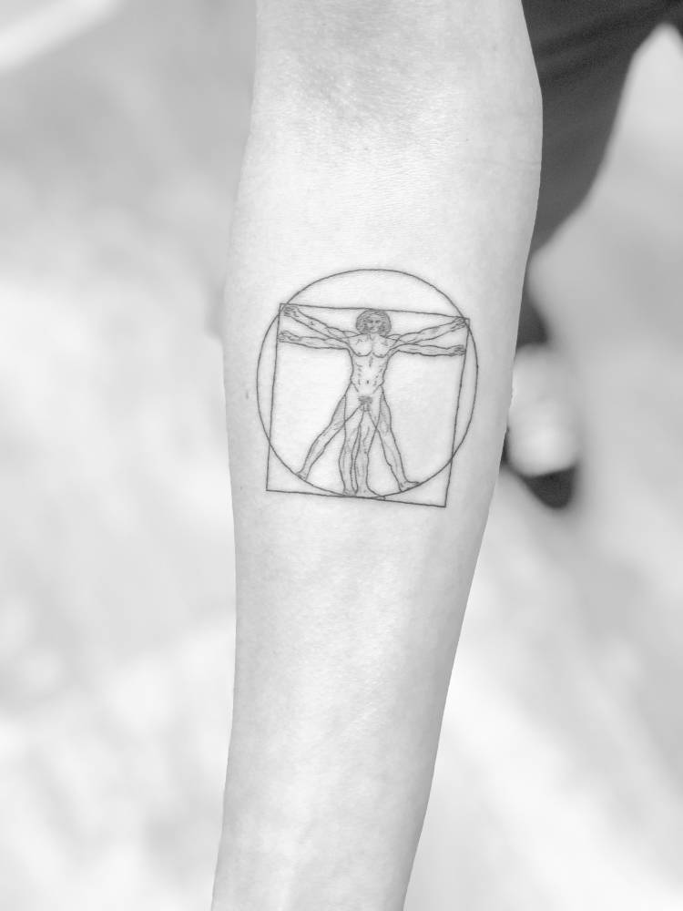 Tattoo Artists Recreate Leonardo Da Vinci Masterpieces 1000_x_750_jpg