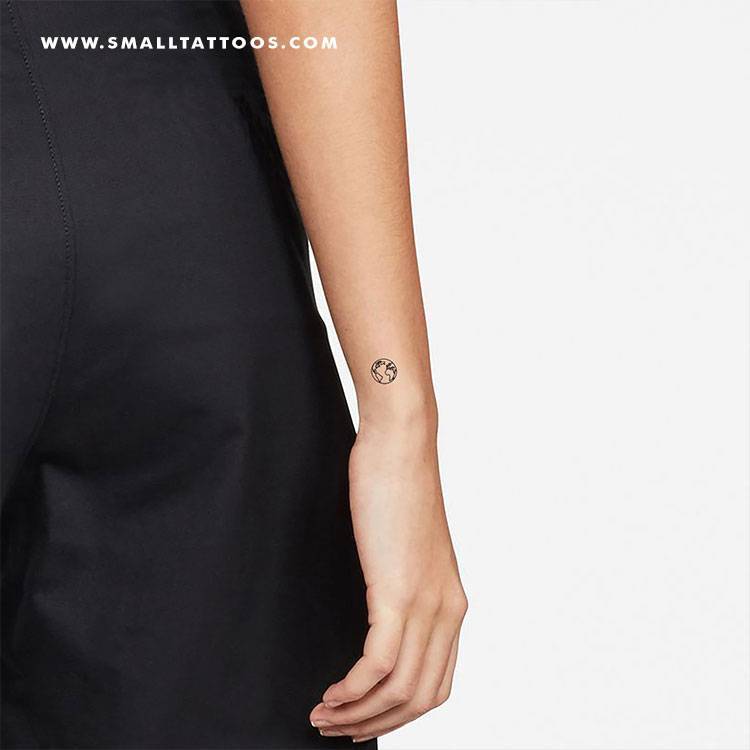 Small Planet Earth Temporary Tattoo, Get It Here ▻ 750_x_750_jpg