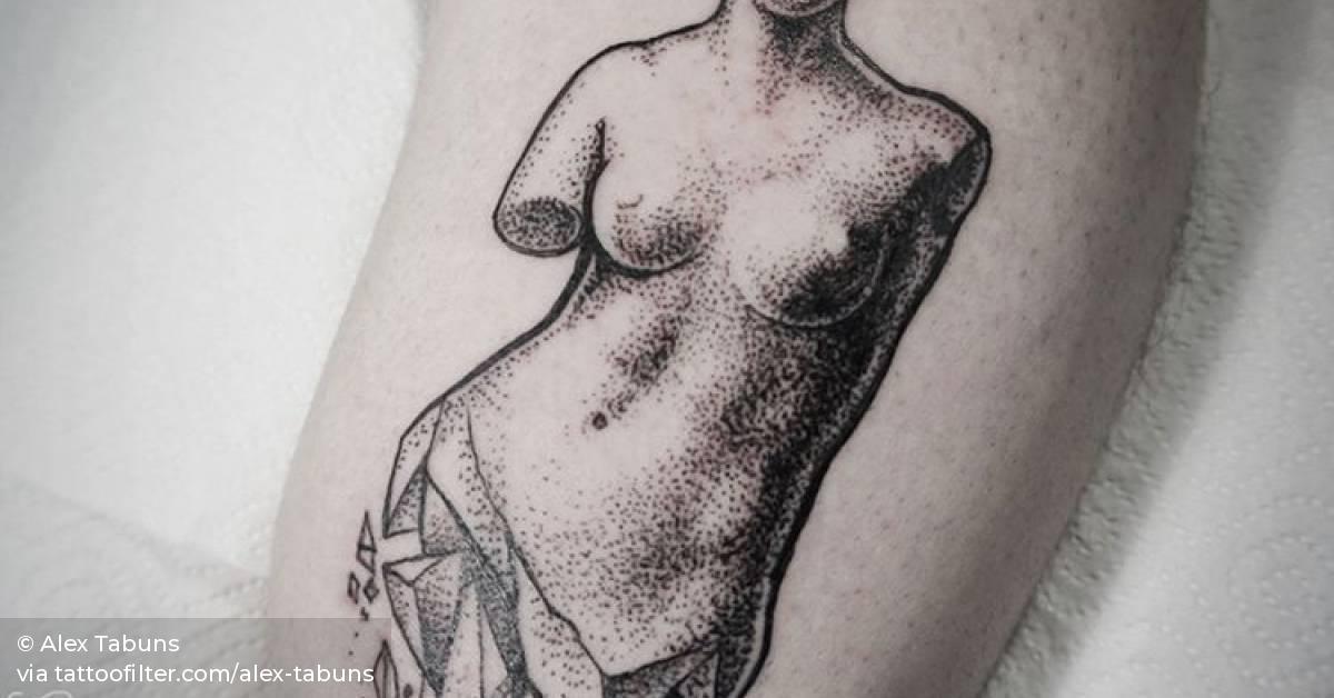 Venus De Milo Tattoo On The Right Inner Arm. 628_x_1200_jpg