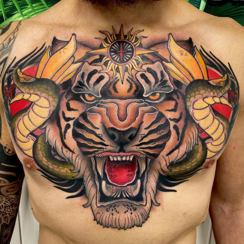 Chest With Tiger And Snakes Mil Gracias A Francisco Por 1000_x_1000_jpg
