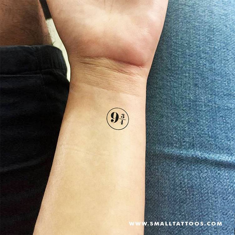 Platform Nine And Three-Quarters Temporary Tattoo, Get 750_x_750_jpg