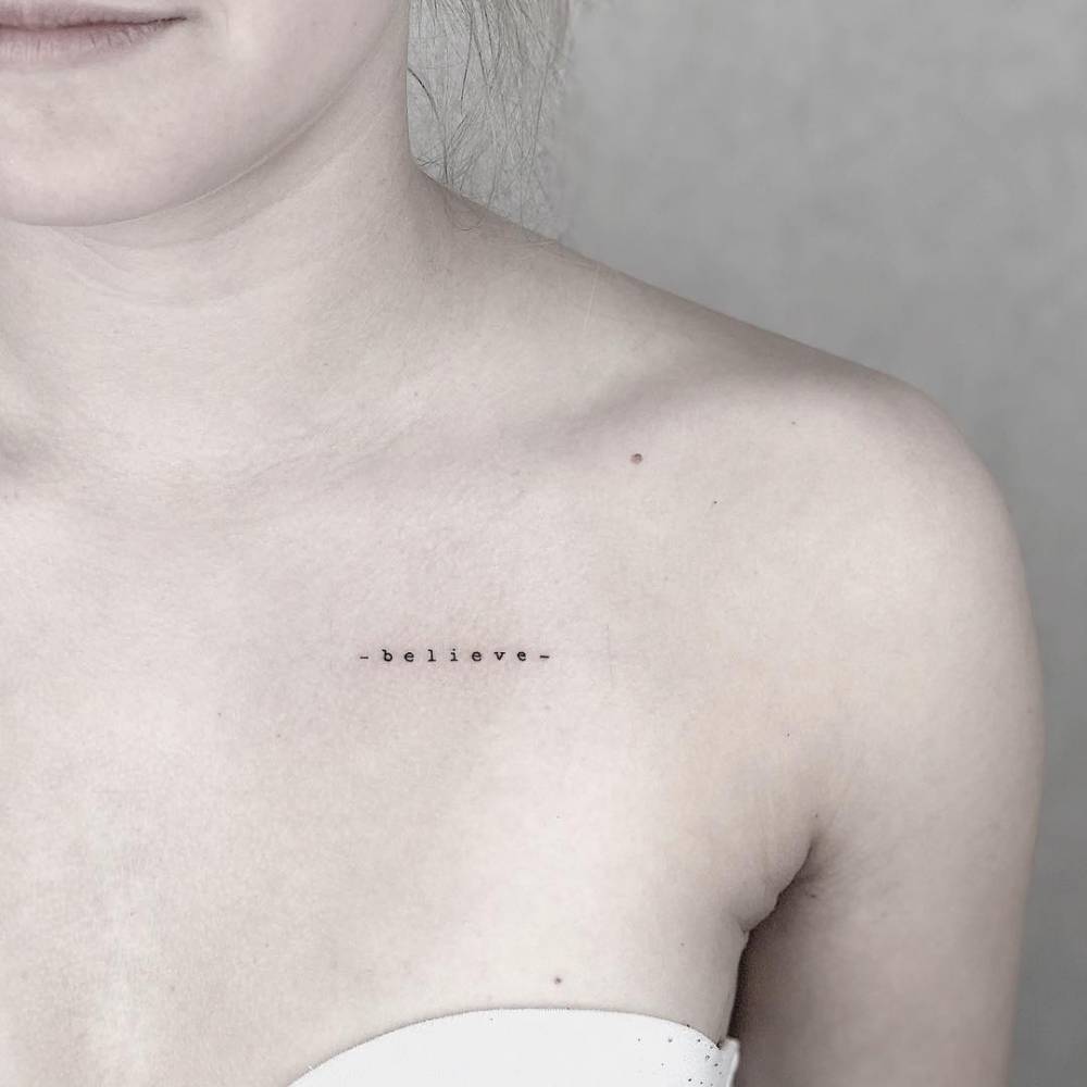 Believe" Lettering Tattoo 1000_x_1000_jpg