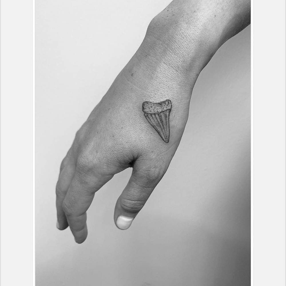 Shark Tooth Tattoo On Hand 1000_x_1000_jpg