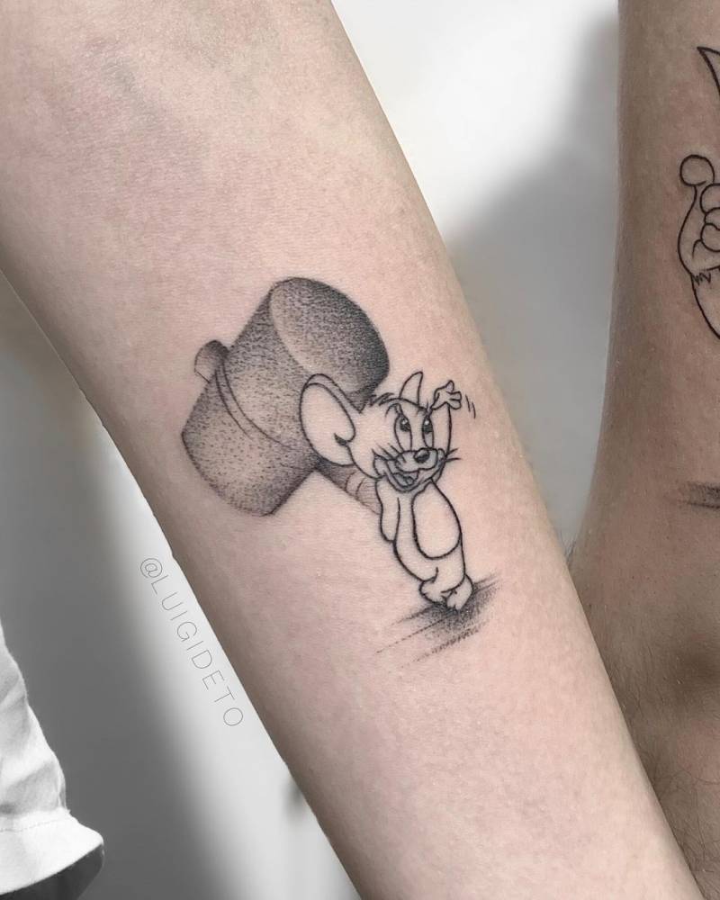 Jerry Tattoo On The Inner Foreram 1000_x_800_jpg