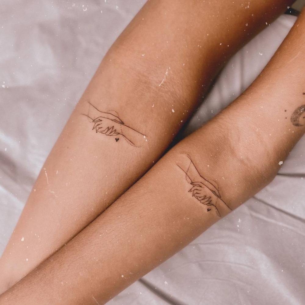 Tatuagem Combinando Para Melhores Amigas - Amizade, 1000_x_1000_jpg