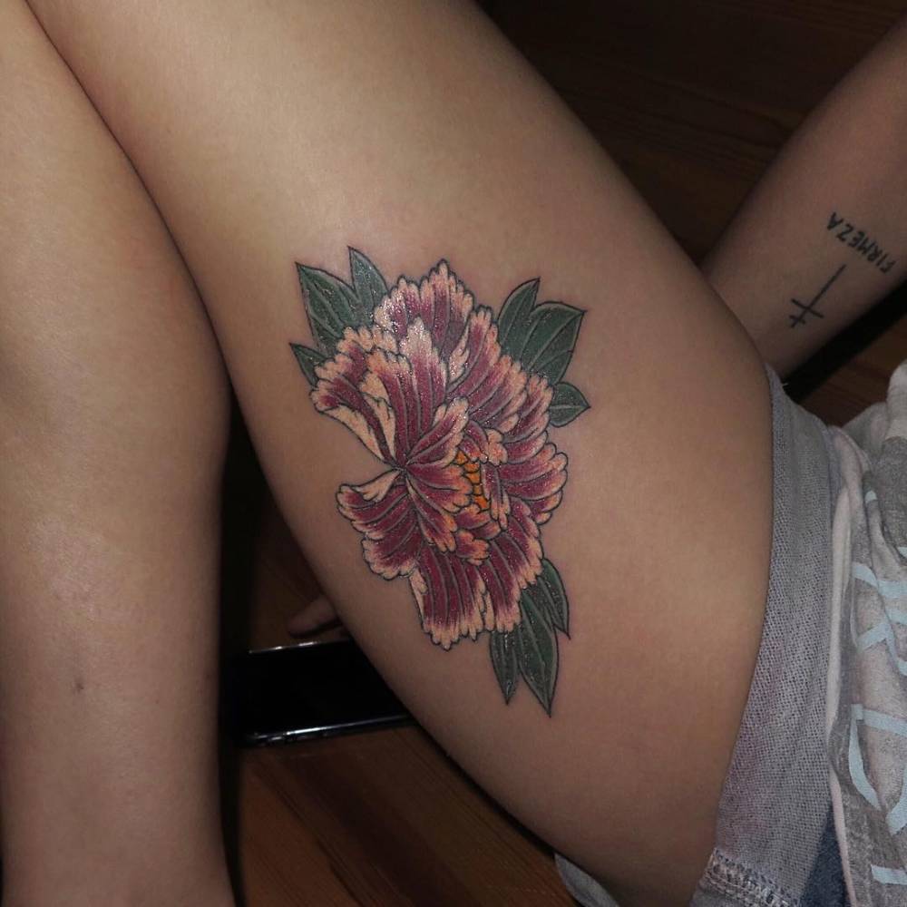 Peony Tattoo On Asia Argento. 1000_x_1000_jpg