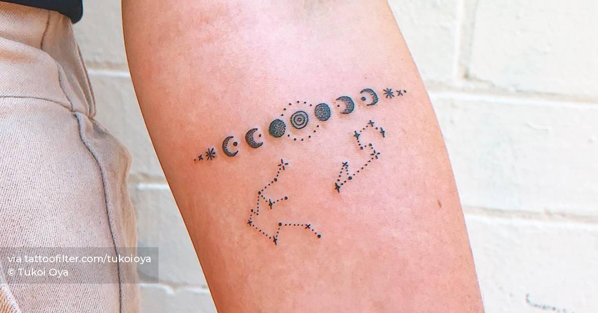 Moon Phases And Constellations Tattoo On The Inner 628_x_1200_jpg