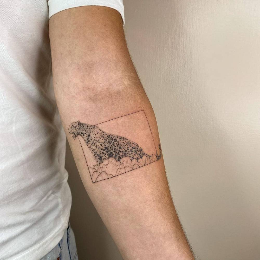 Micro-Realistic Jaguar Tattoo On The Inner Forearm. 1000_x_1000_jpg