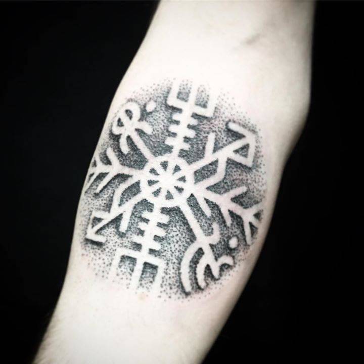 Last Friday I Handpoked This Bind Rune On Philipp. It 720_x_720_jpg