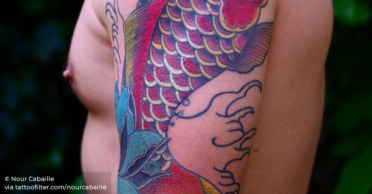 Japanese Koi, Cover Tattoo, Work In Progress 628_x_1200_jpg