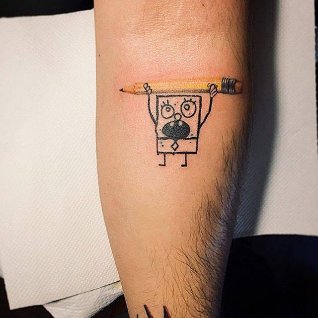 أمريكا غير مخضرم إنتاجي Spongebob Tattoo - Myfurryfrend.com 640_x_640_jpg