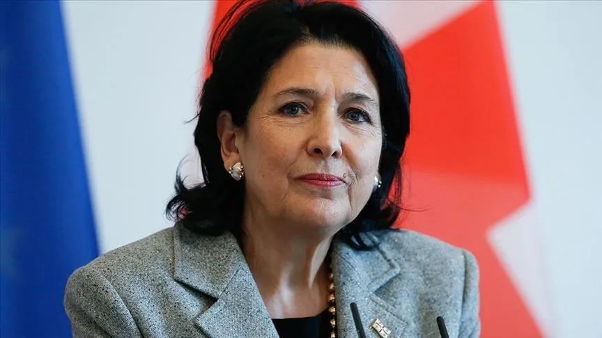 الرئيسة الجورجية تعزي تركيا في ضحايا زلزال إزمير