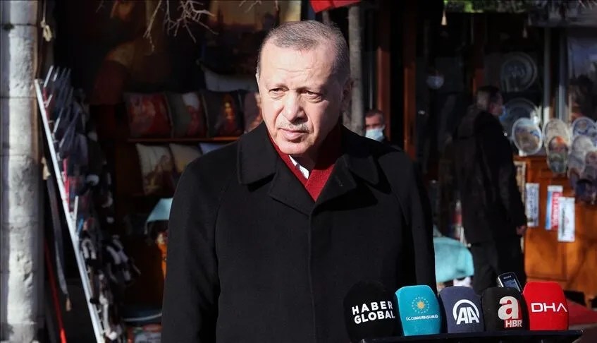 أردوغان: نبحث مع ألمانيا إنشاء مركز إنتاج مشترك للقاح كورونا 