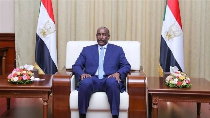 البرهان يطلع واشنطن على التوترات الحدودية مع إثيوبيا&lrm;