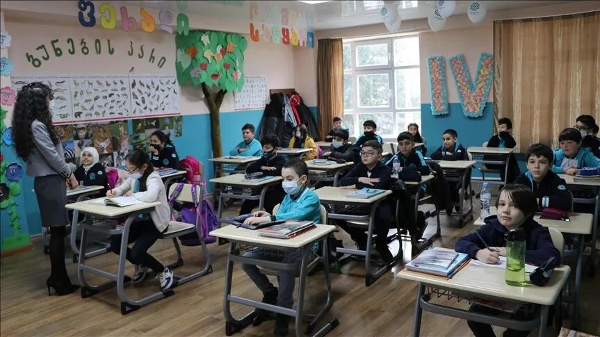 مدارس المعارف التركي بجورجيا تستأنف التعليم وجهاً لوجه