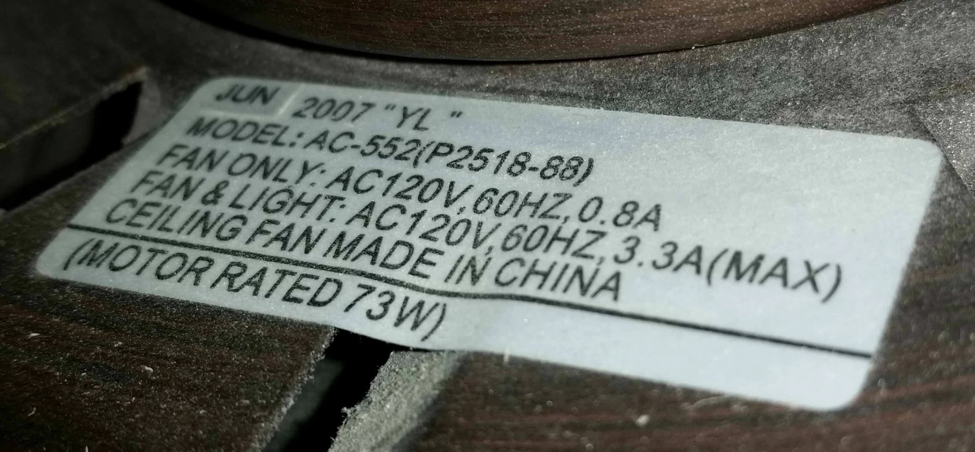 Check out the best in ceiling fans with articles like how to replace receivers in harbor breeze ceiling fans, how to troubleshoot harbor breeze ceiling fan lights, & more! Hampton Bay Model AC552 Ceiling Fan Manual - Ceiling Fans HQ