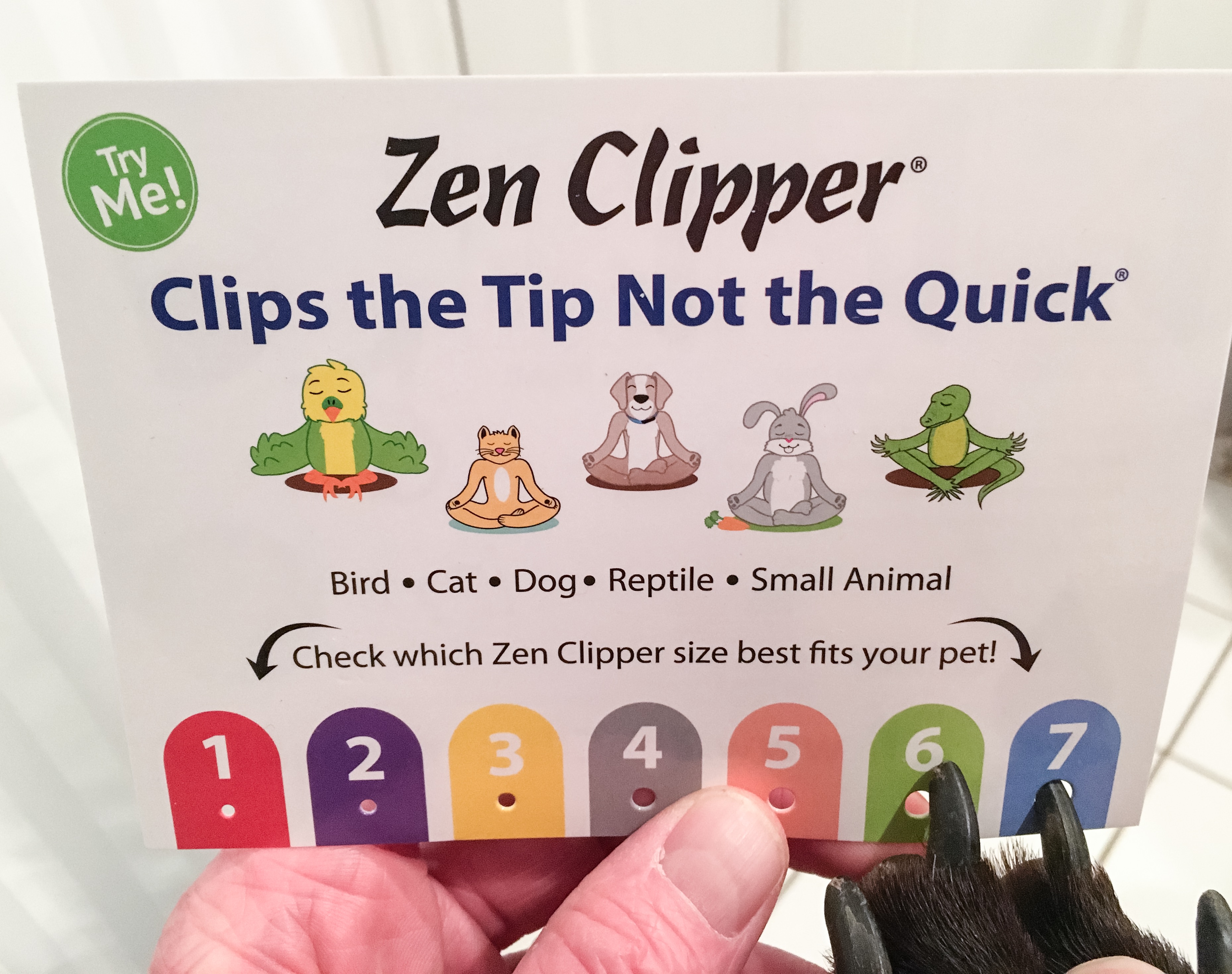 “Zen Clipper” Took the Stress Out of Our Pack’s Nail Clipping! Cello