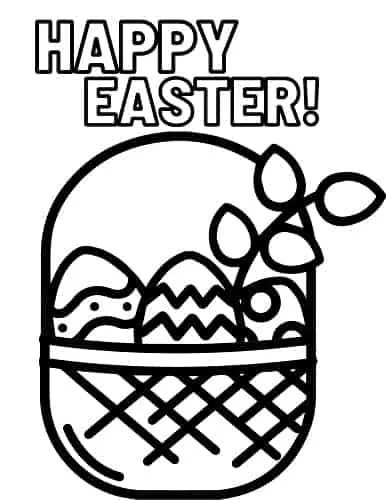 These free, printable easter coloring pages include all your favorite easter images like easter bunnies, eggs, chicks, lambs, flowers, and more. Free Printable Easter Coloring Pages Pdf Cenzerely Yours