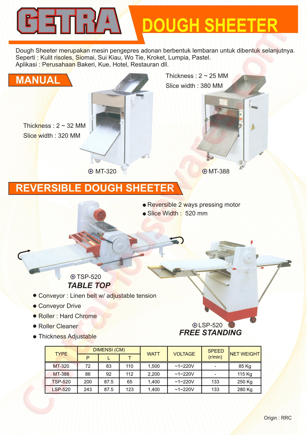 Induction cooker · gas kwali range · gas open burner with stand · gas open burner · steamer . Getra Kitchen Equipment