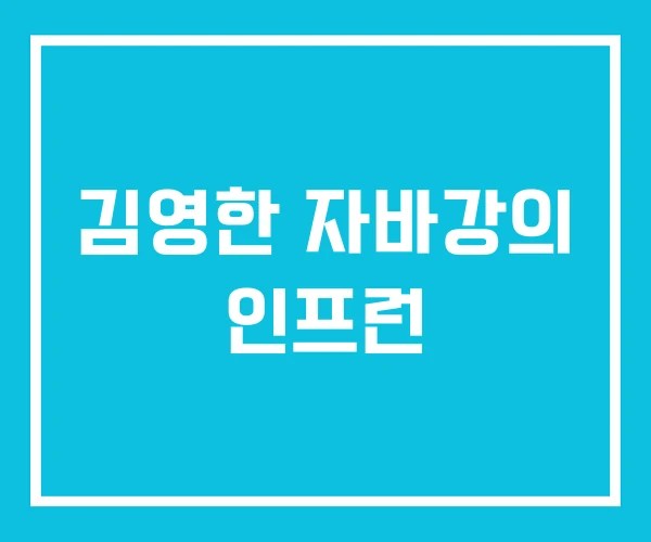 김영한 자바강의 인프런