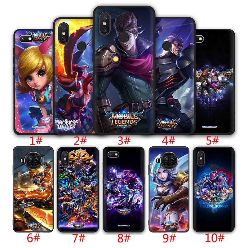 Has high flexibility and also fully cover to all buttons finished with protective glossy coating . Redmi K20 K30 K40 Pro Soft Tpu Phone Case Casing Sxb42 Mobile Legends Silicone Cover Shopee Chile