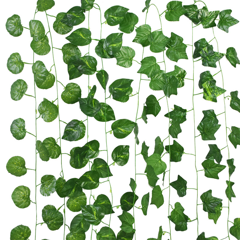 Envíos gratis en el día ✓ comprá hojas artificiales en cuotas sin interés! 2 3m Plantas De Vid Artificiales Colgantes Hiedra Hojas Verdes Guirnalda Rabano Algas Uvas Falsas Flores Hogar Jardin Pared Fiesta Decoracion Shopee Chile